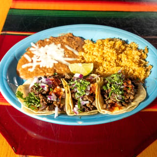 Veggie Tacos Plate (3)